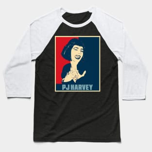 PJ Harvey Hope Poster Art Baseball T-Shirt